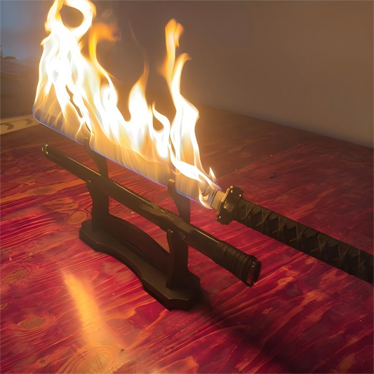 Fire Sword | Real Flame Effect | Perfect for Cosplay & Performances
